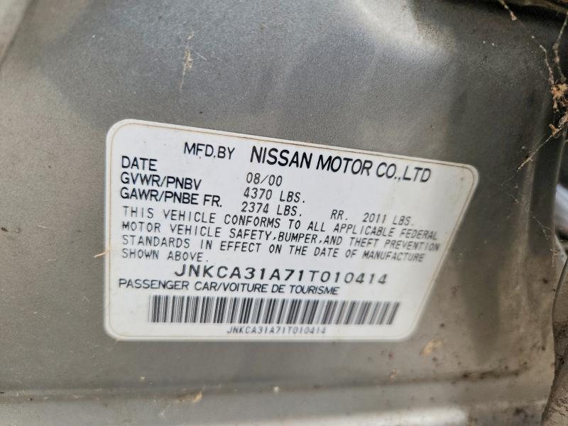 Продажа на аукционе авто 2001 Infiniti I30, vin: JNKCA31A71T010414, номер лота: 67705896
