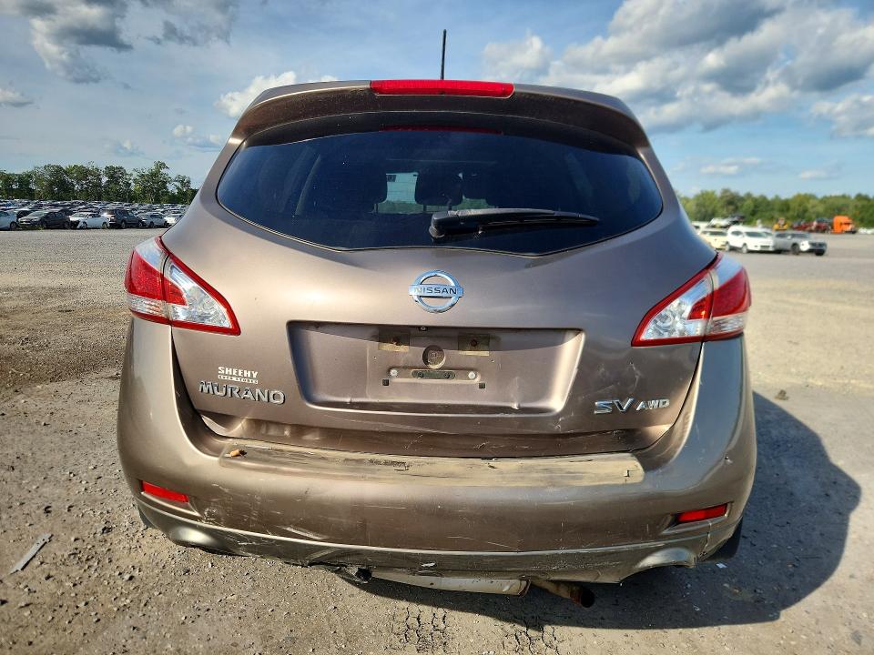 2011 Nissan Murano მანქანა იყიდება აუქციონზე, vin: JN8AZ1MW3BW169559, აუქციონის ნომერი: 67804576