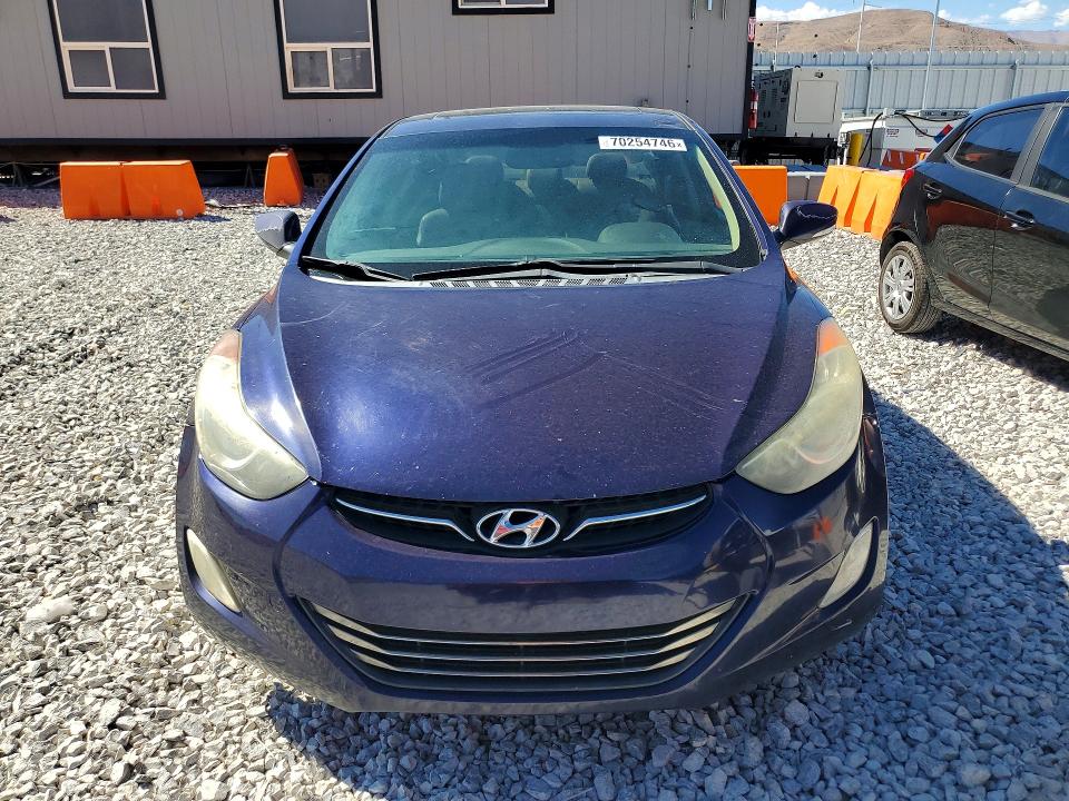 70254746 :رقم المزاد ، 5NPDH4AE0DH154423 vin ، 2013 Hyundai Elantra مزاد بيع