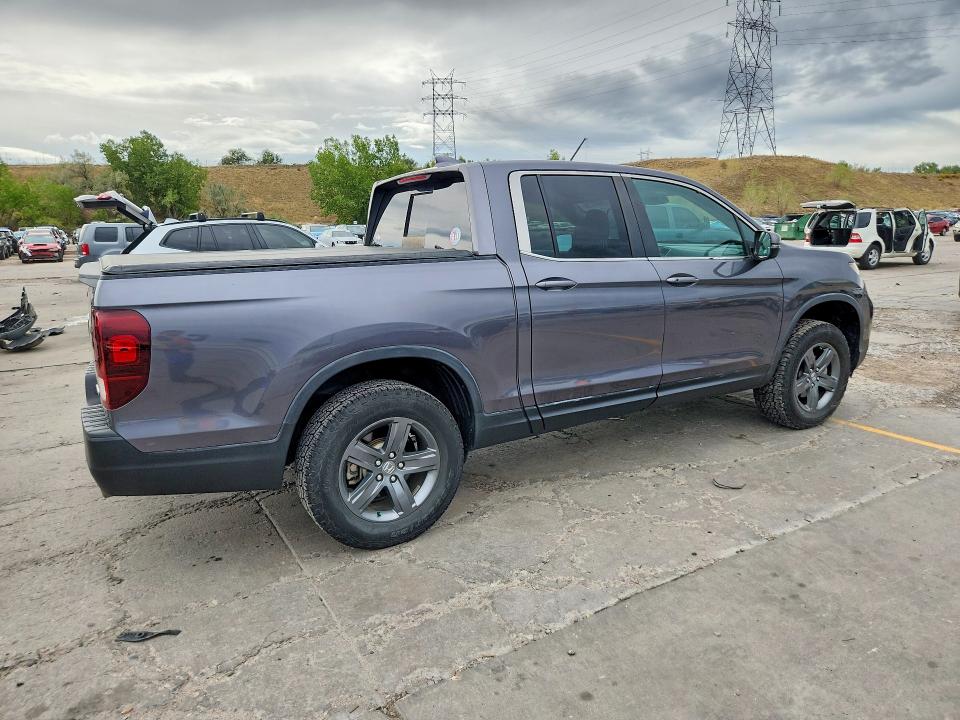 2022 Honda Ridgeline მანქანა იყიდება აუქციონზე, vin: 5FPYK3F52NB013060, აუქციონის ნომერი: 69069236