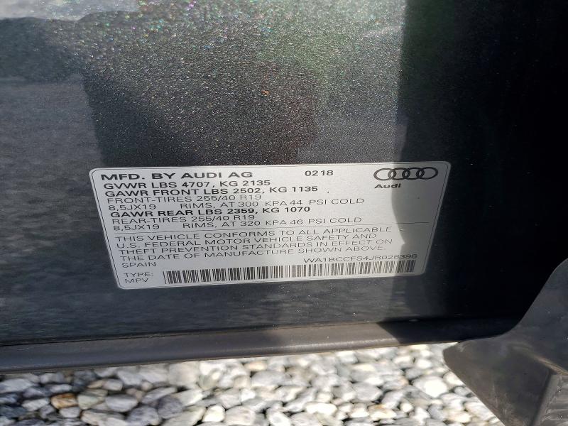 Auction sale of the 2018 Audi Q3, vin: WA1BCCFS4JR028398, lot number: 70088426