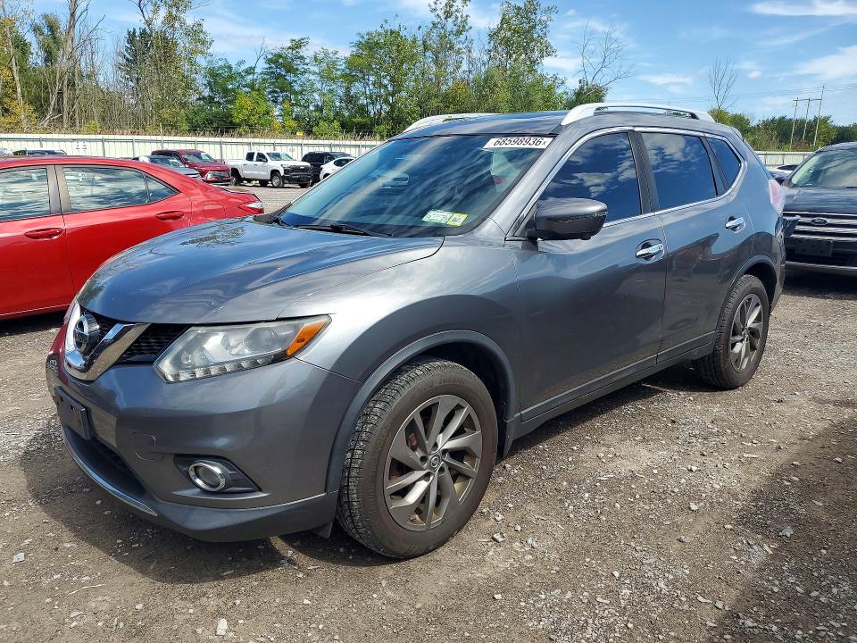 68598936 :رقم المزاد ، 5N1AT2MV9GC737523 vin ، 2016 Nissan Rogue مزاد بيع