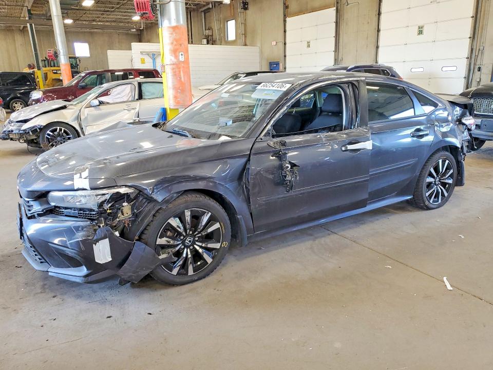 Auction sale of the 2022 Honda Civic, vin: JHMFE1F71NX001046, lot number: 66254106
