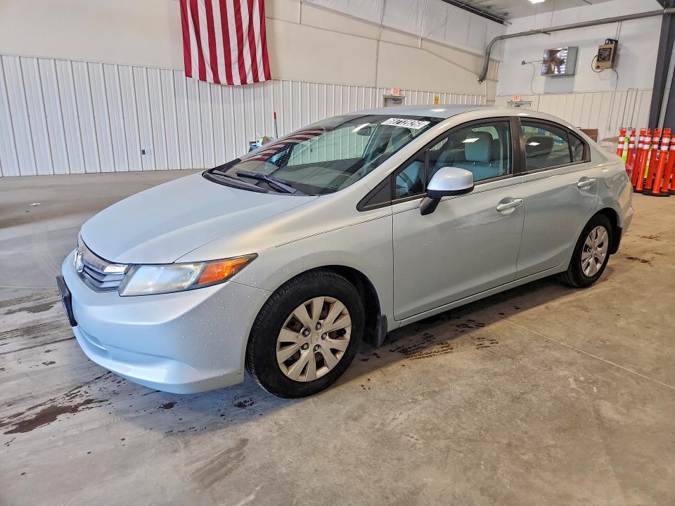 Auction sale of the 2012 Honda Civic, vin: 19XFB2F54CE009296, lot number: 68712826