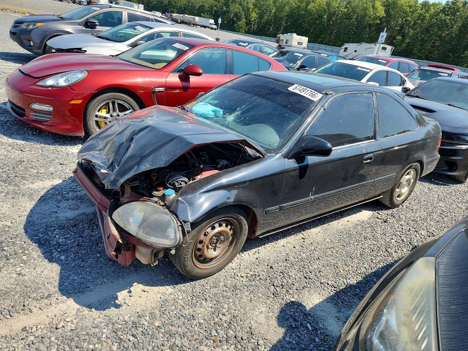 1998 Honda Civic მანქანა იყიდება აუქციონზე, vin: 1HGEJ8140WL037447, აუქციონის ნომერი: 67491766