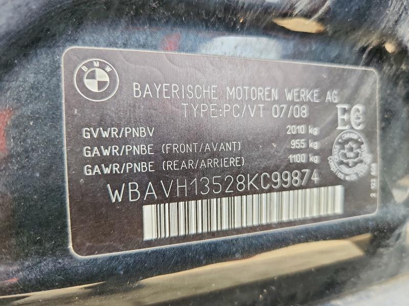 Aukcja sprzedaży 2008 Bmw 323, vin: WBAVH13528KC99874, numer aukcji: 68252616
