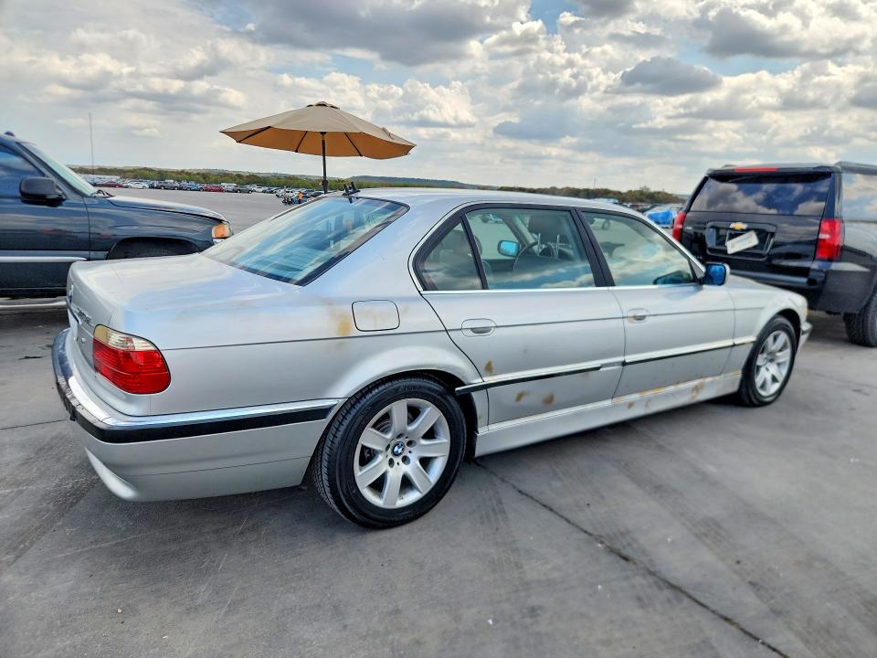 Продаж на аукціоні авто 2001 Bmw 740, vin: WBAGH83471DP27759, номер лоту: 70810346