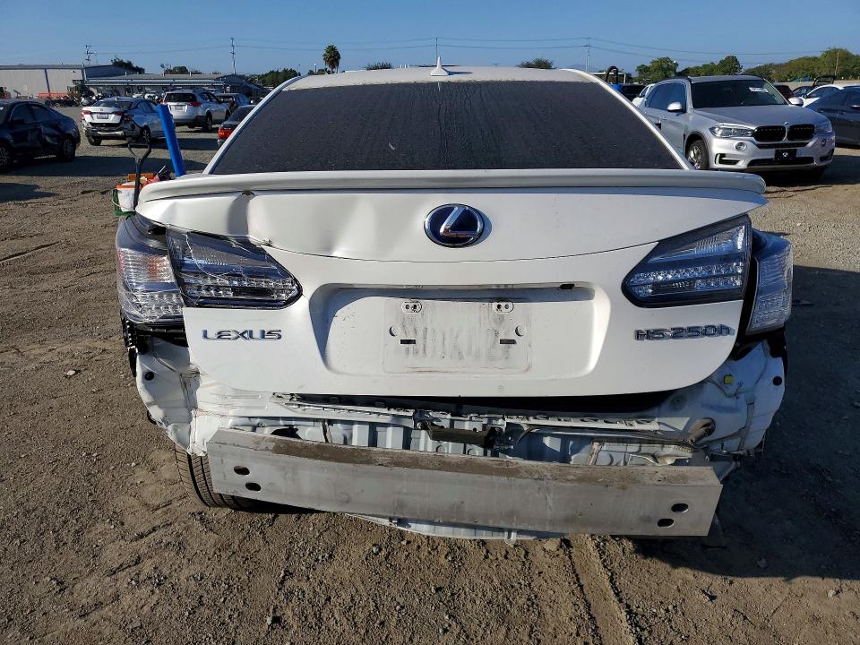 70796696 :رقم المزاد ، JTHBB1BA7A2020362 vin ، 2010 Lexus Hs مزاد بيع