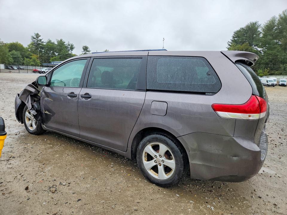 Aukcja sprzedaży 2012 Toyota Sienna, vin: 5TDZK3DC2CS209913, numer aukcji: 70526126