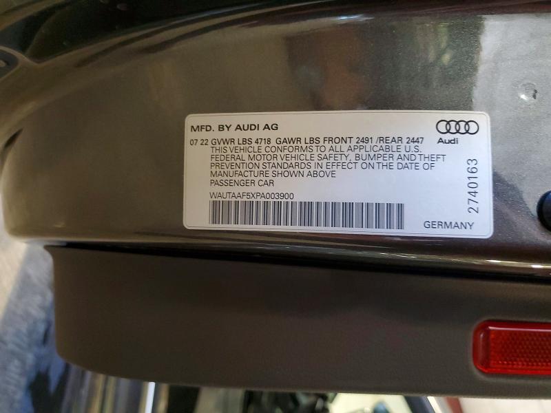 Aukcja sprzedaży 2023 Audi A5, vin: WAUTAAF5XPA003900, numer aukcji: 67536196