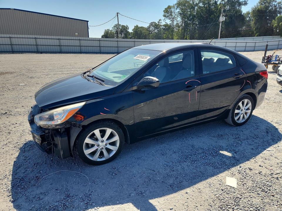 2014 Hyundai Accent მანქანა იყიდება აუქციონზე, vin: KMHCU4AE2EU767993, აუქციონის ნომერი: 68858826