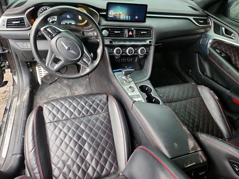 2022 Genesis G70 მანქანა იყიდება აუქციონზე, vin: KMTG54TE2NU100956, აუქციონის ნომერი: 69610456