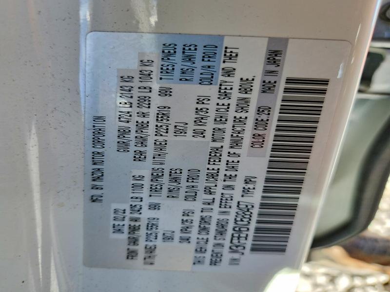 70241716 :رقم المزاد ، JM3KFBEM6N0588497 vin ، 2022 Mazda Cx-5 مزاد بيع