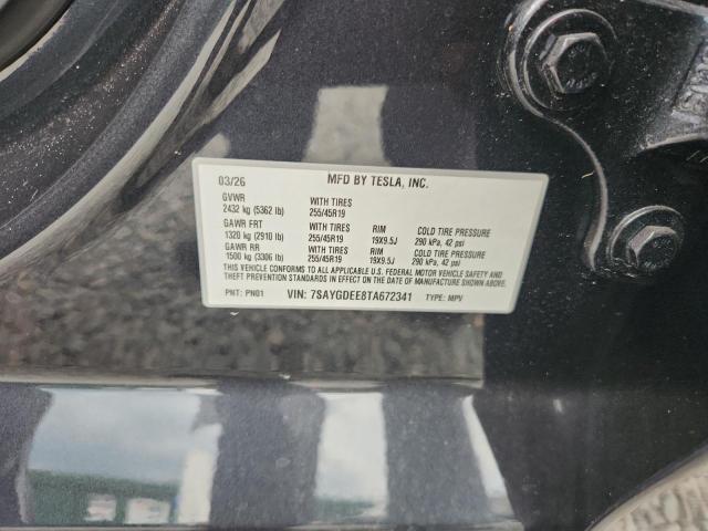 Auction sale of the 2026 Tesla Model Y, vin: 7SAYGDEE8TA672341, lot number: 67354966