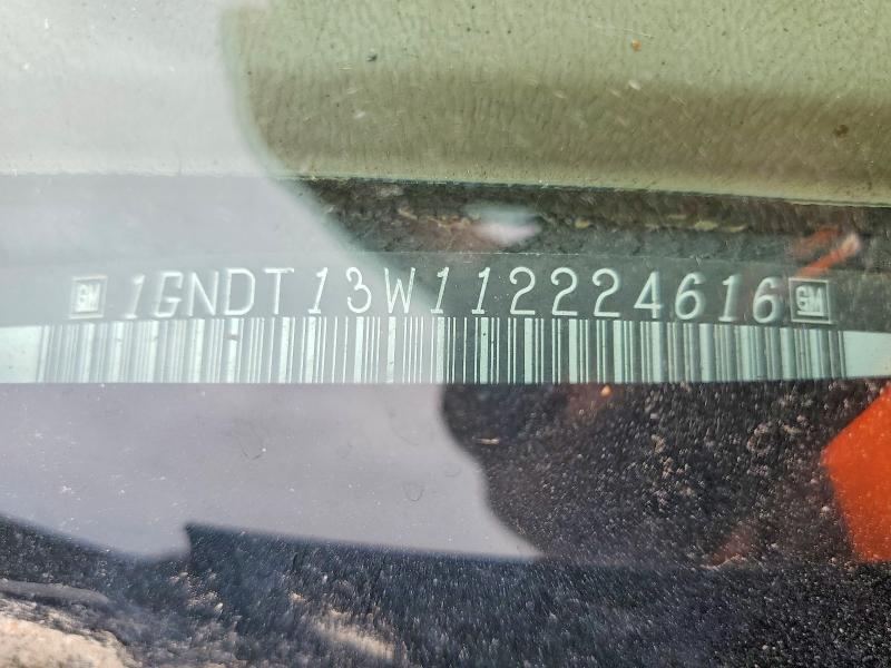 2001 Chevrolet Blazer მანქანა იყიდება აუქციონზე, vin: 1GNDT13W112224616, აუქციონის ნომერი: 71029526