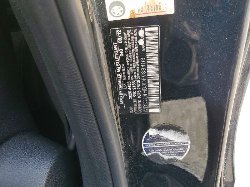 Продажа на аукционе авто 2013 Mercedes-benz C, vin: WDDGJ4HB3DF988408, номер лота: 70445176