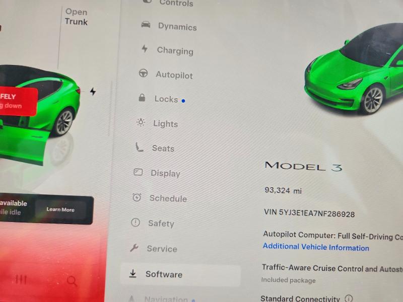 Aukcja sprzedaży 2022 Tesla Model 3, vin: 5YJ3E1EA7NF286928, numer aukcji: 68568396
