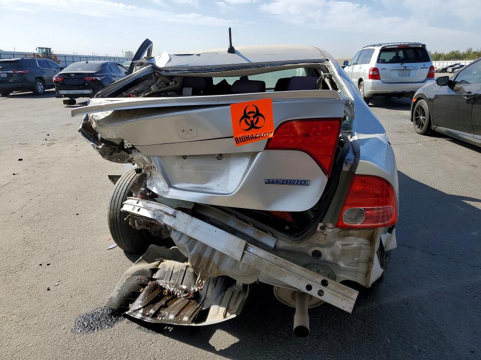69325486 :رقم المزاد ، JHMFA36258S021779 vin ، 2008 Honda Civic مزاد بيع
