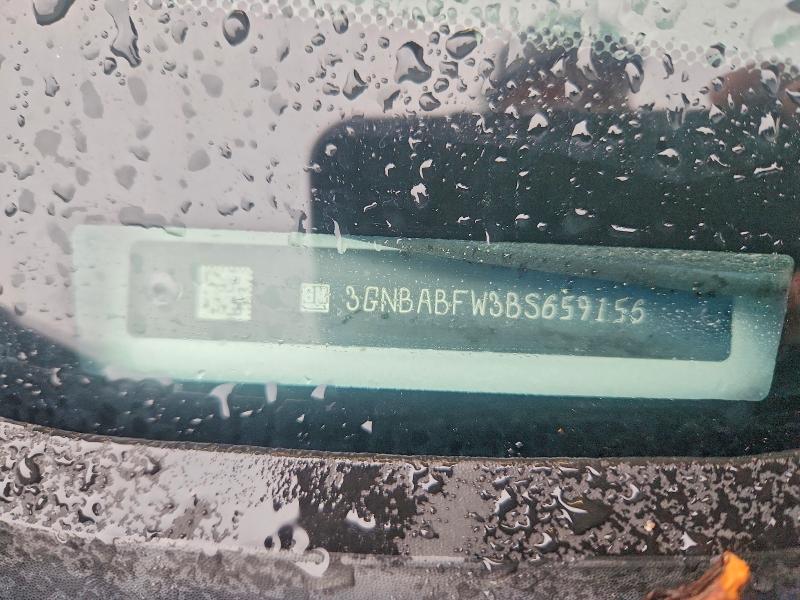 69227306 :رقم المزاد ، 3GNBABFW3BS659156 vin ، 2011 Chevrolet Hhr مزاد بيع