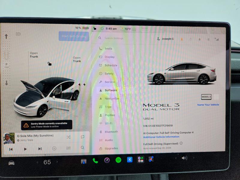 Продажа на аукционе авто 2026 Tesla Model 3, vin: 5YJ3E1EB3TF219619, номер лота: 68434316