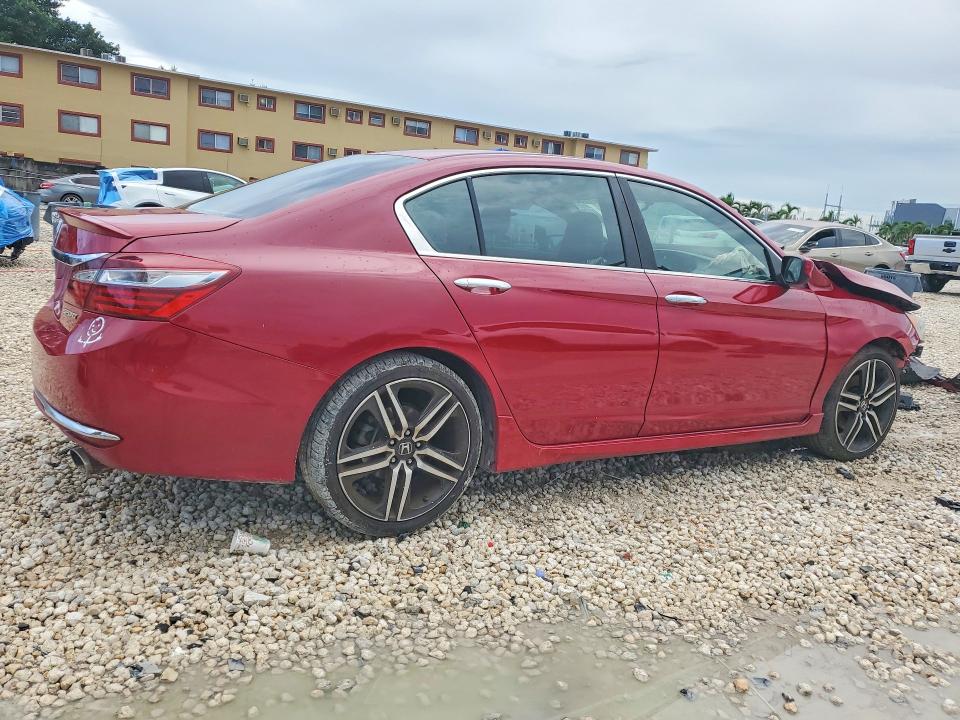 67477996 :رقم المزاد ، 1HGCR2F58HA220138 vin ، 2017 Honda Accord مزاد بيع