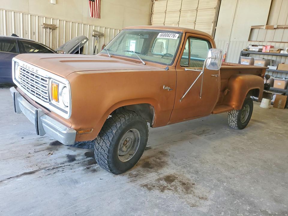 66808276 :رقم المزاد ، W13BF8J508424 vin ، 1978 Dodge Power Wagon مزاد بيع
