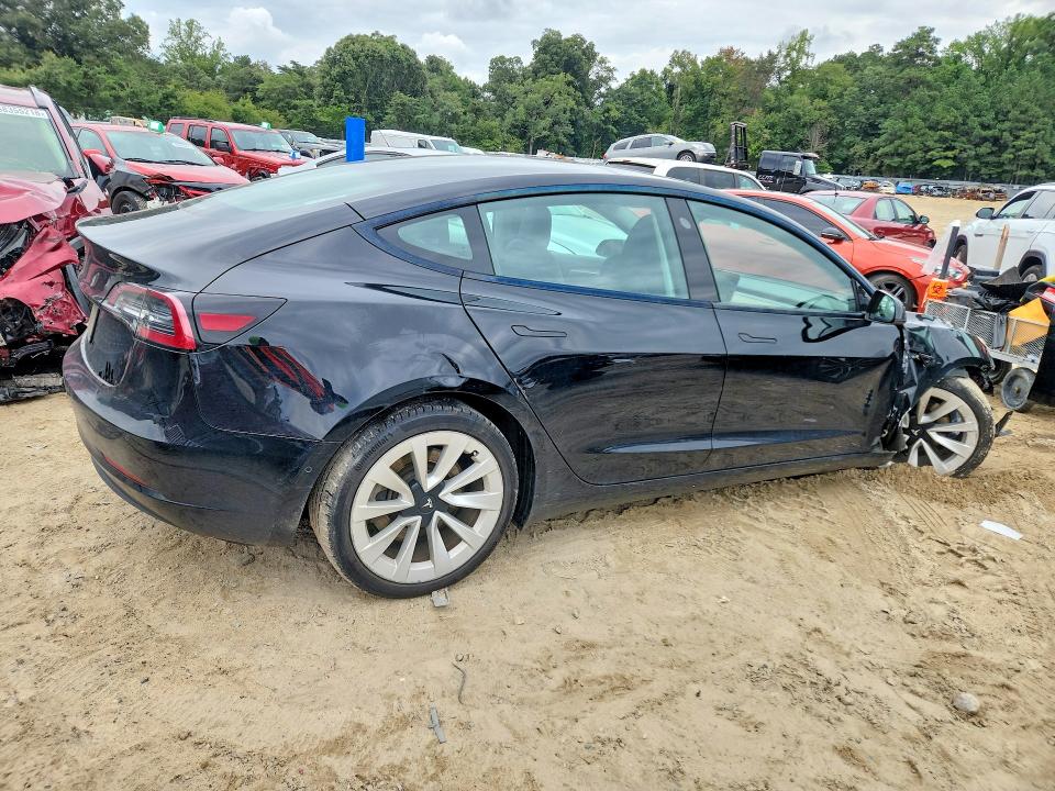 2022 Tesla Model 3 მანქანა იყიდება აუქციონზე, vin: 5YJ3E1EAXNF369284, აუქციონის ნომერი: 68767096