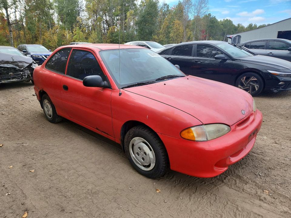 Auction sale of the 1995 Hyundai Accent, vin: KMHVD21N5SU005752, lot number: 70744256