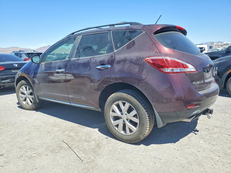2014 Nissan Murano მანქანა იყიდება აუქციონზე, vin: JN8AZ1MW2EW501706, აუქციონის ნომერი: 67697346