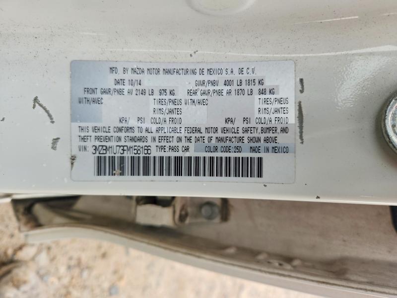 Aukcja sprzedaży 2015 Mazda 3, vin: 3MZBM1U73FM158166, numer aukcji: 68251996