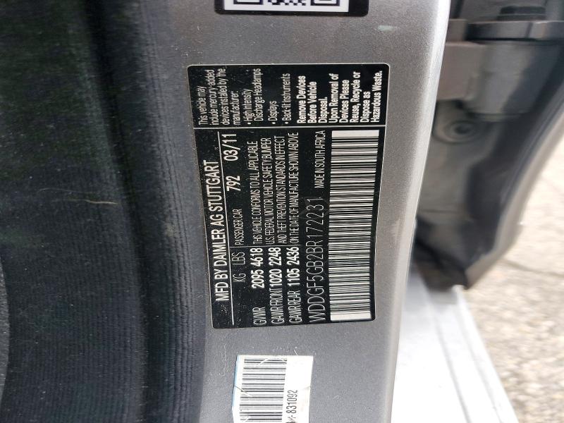 Aukcja sprzedaży 2011 Mercedes-benz C, vin: WDDGF5GB2BR172231, numer aukcji: 69294886