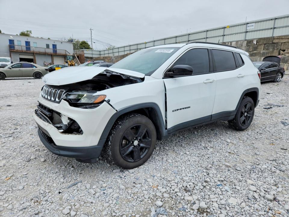 2022 Jeep Compass მანქანა იყიდება აუქციონზე, vin: 3C4NJDBB3NT222812, აუქციონის ნომერი: 69850596
