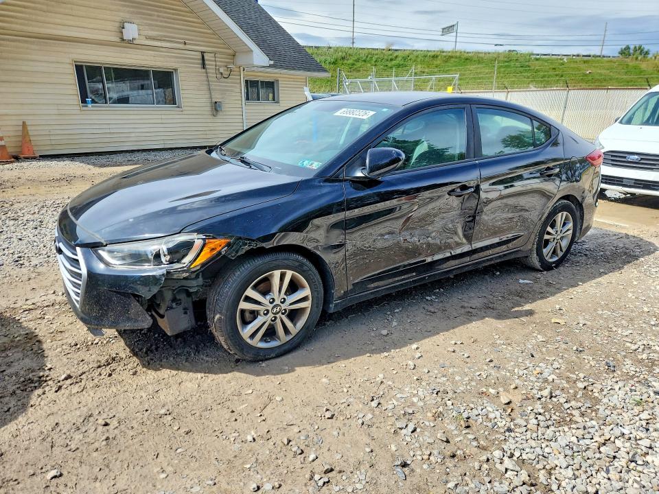 2017 Hyundai Elantra მანქანა იყიდება აუქციონზე, vin: KMHD84LF8HU406142, აუქციონის ნომერი: 69992326