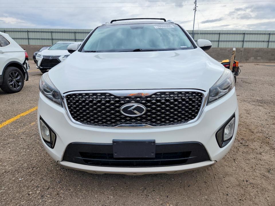 2016 Kia Sorento მანქანა იყიდება აუქციონზე, vin: 5XYPK4A59GG048417, აუქციონის ნომერი: 70946966