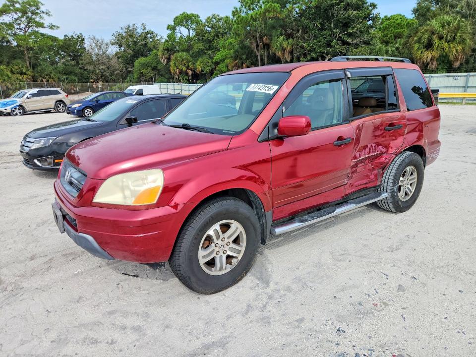 Продажа на аукционе авто 2004 Honda Pilot, vin: 2HKYF18574H613782, номер лота: 70749156