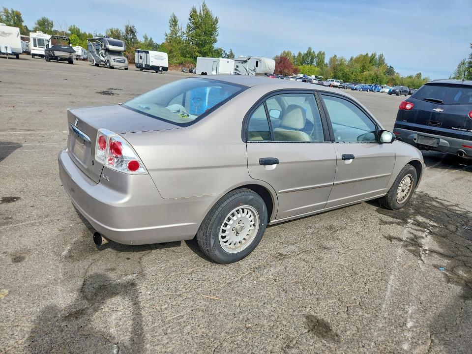70499986 :رقم المزاد ، 2HGES16571H575865 vin ، 2001 Honda Civic مزاد بيع