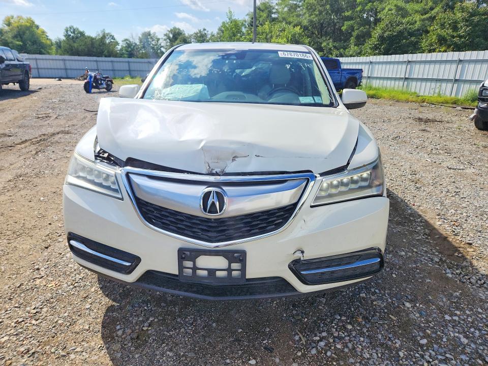 Auction sale of the 2016 Acura Mdx, vin: 5FRYD4H4XGB062733, lot number: 67870186