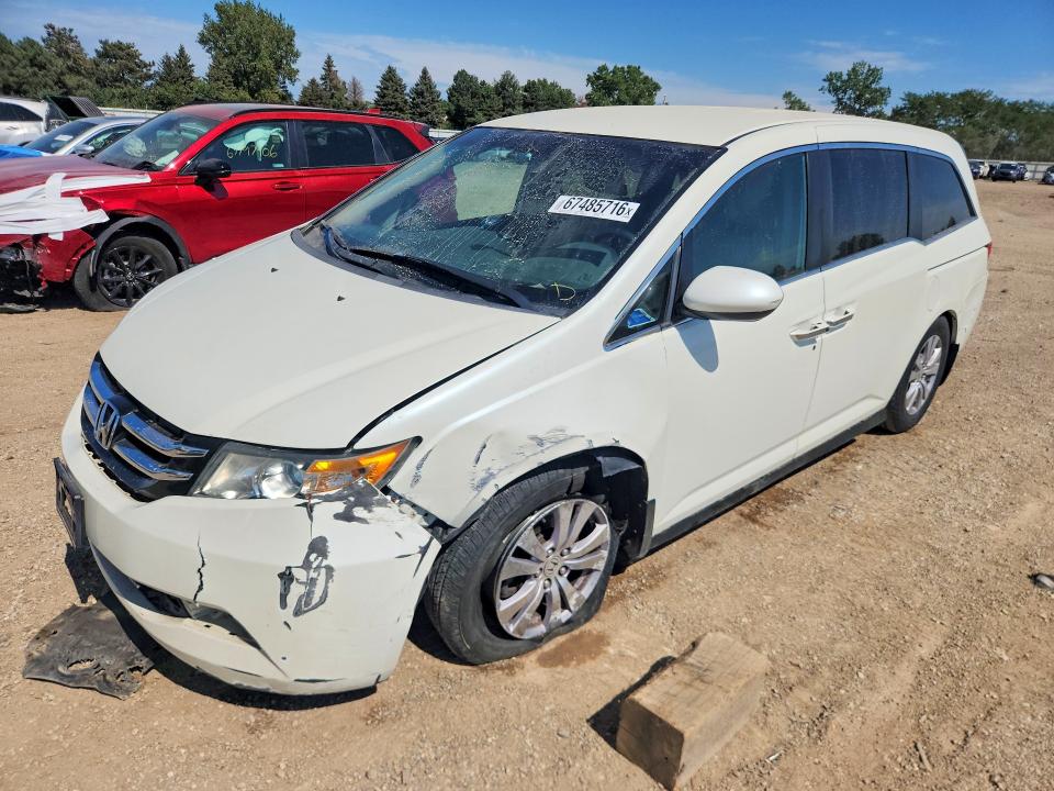 67485716 :رقم المزاد ، 5FNRL5H34GB155527 vin ، 2016 Honda Odyssey مزاد بيع