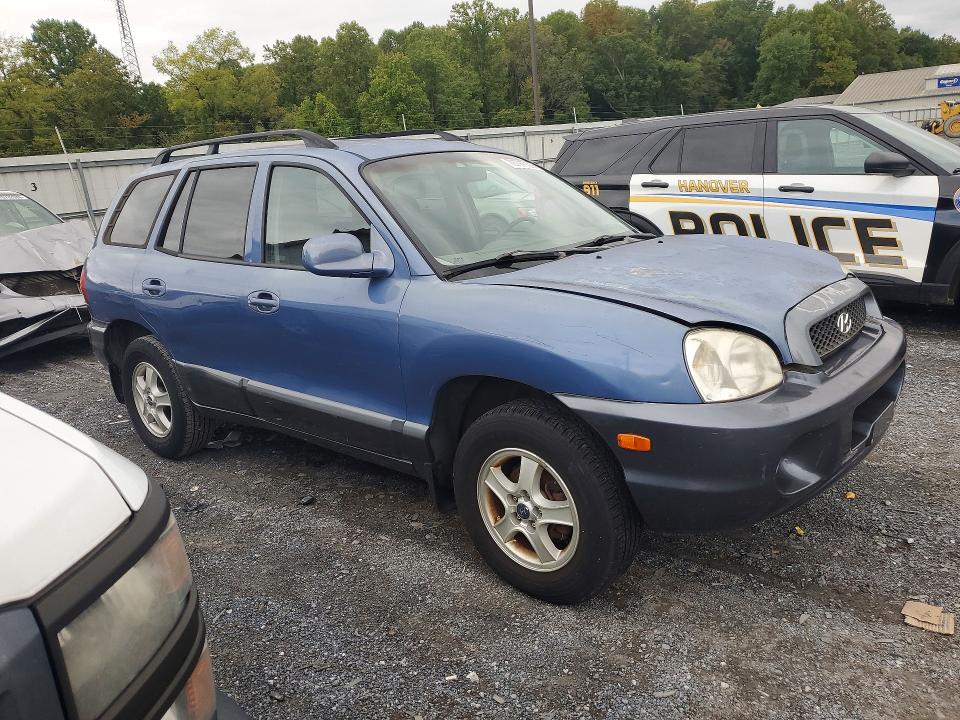 2002 Hyundai Santa Fe მანქანა იყიდება აუქციონზე, vin: KM8SB12B72U309575, აუქციონის ნომერი: 70797906