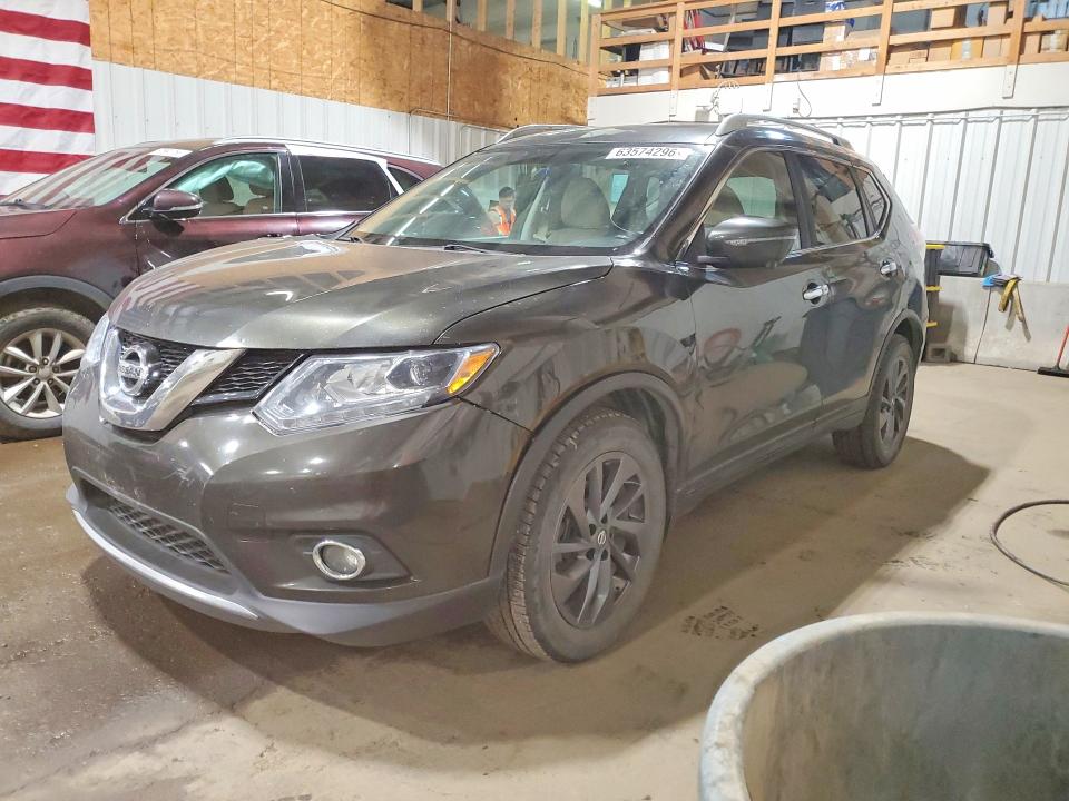 Auction sale of the 2016 Nissan Rogue, vin: 5N1AT2MV5GC776500, lot number: 63574296