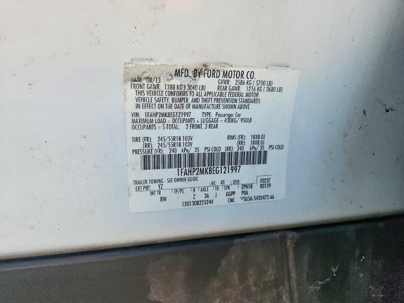 Aukcja sprzedaży 2014 Ford Taurus, vin: 1FAHP2MK8EG121997, numer aukcji: 70821476