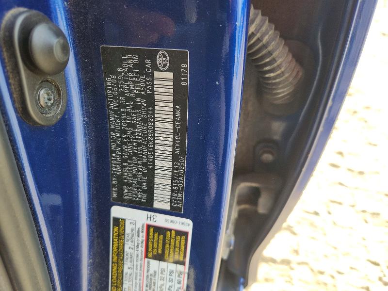 68428486 :رقم المزاد ، 4T4BE46K89R082044 vin ، 2009 Toyota Camry مزاد بيع