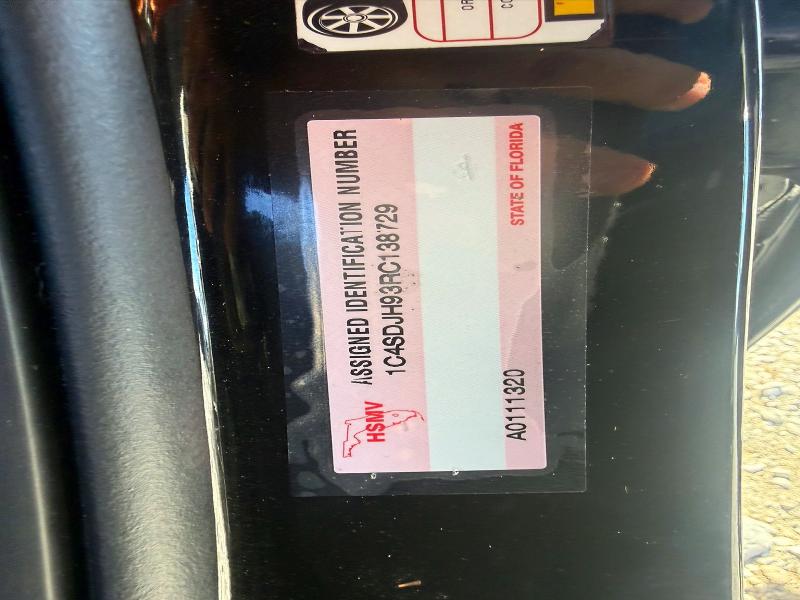 Продажа на аукционе авто 2024 Dodge Durango, vin: 1C4SDJH93RC138729, номер лота: 69578796