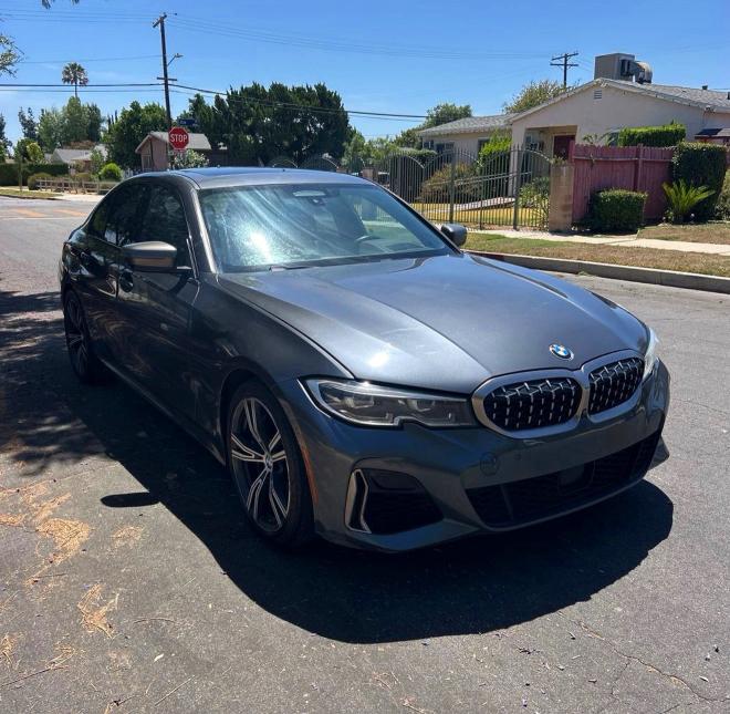 70189476 :رقم المزاد ، WBA5U7C02LFH47583 vin ، 2020 Bmw M340i مزاد بيع
