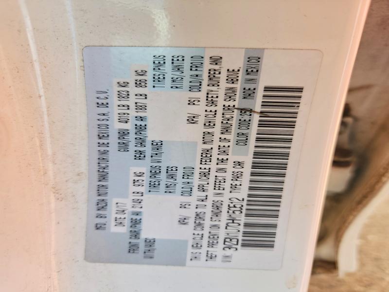 68739116 :رقم المزاد ، 3MZBN1U70HM150512 vin ، 2017 Mazda 3 مزاد بيع