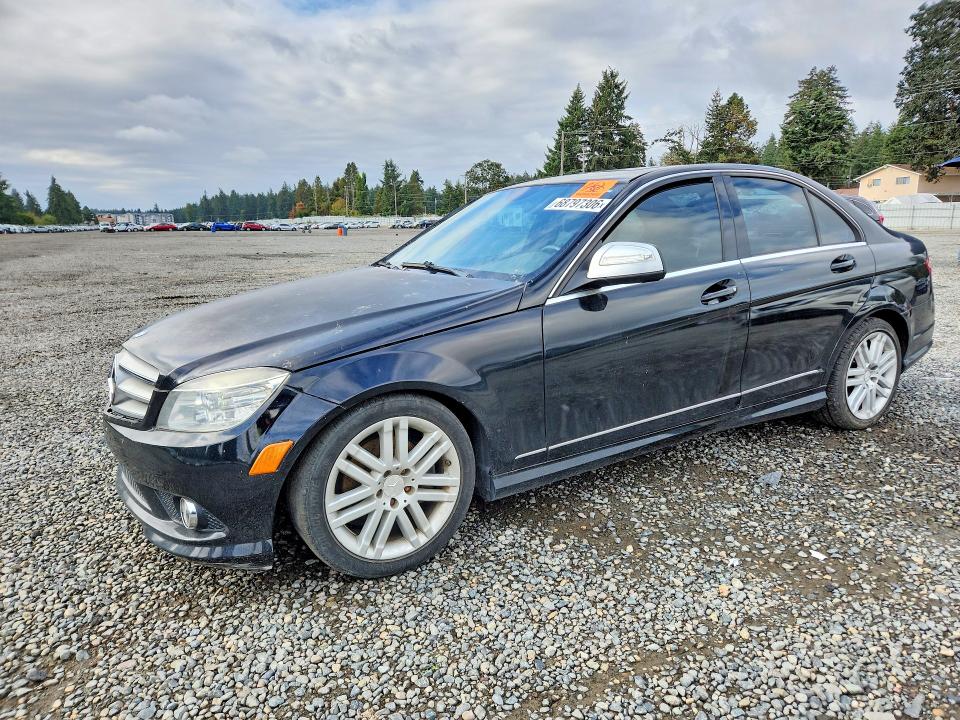 68797306 :رقم المزاد ، WDDGF81X49R042306         vin ، 2009 Mercedes-benz C مزاد بيع