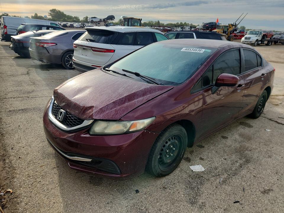 Aukcja sprzedaży 2015 Honda Civic, vin: 2HGFB2F58FH508628, numer aukcji: 68534636