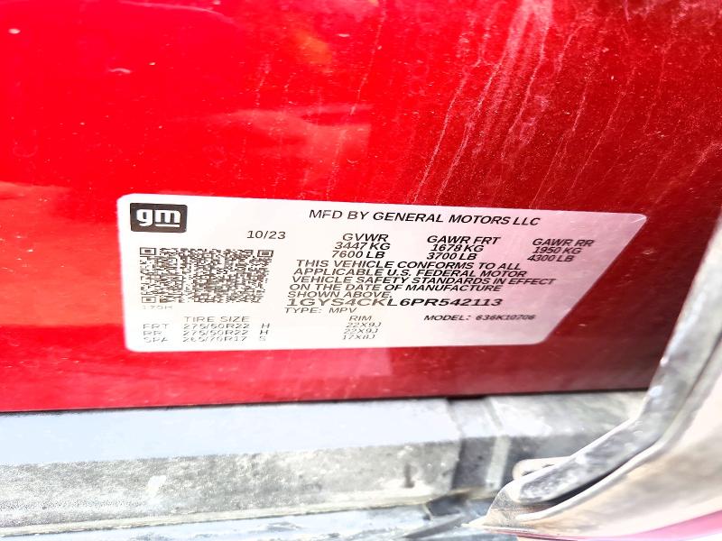 Продажа на аукционе авто 2023 Cadillac Escalade, vin: 1GYS4CKL6PR542113, номер лота: 67666826
