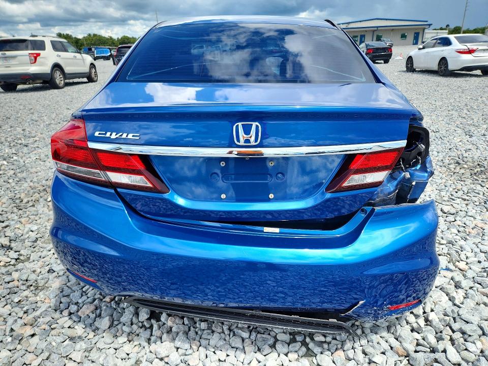 2013 Honda Civic მანქანა იყიდება აუქციონზე, vin: 19XFB2F57DE040754, აუქციონის ნომერი: 67903496