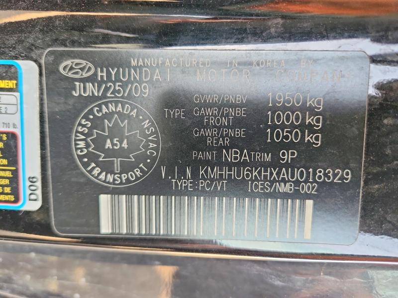 Aukcja sprzedaży 2010 Hyundai Genesis Coupe, vin: KMHHU6KHXAU018329, numer aukcji: 69145206